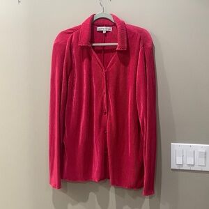 Pink button down dress shirt